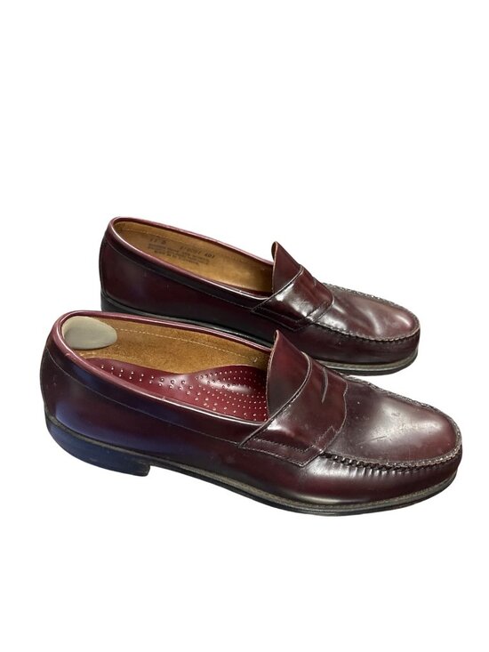 GH Bass Weejuns mens brown leather penny loafers sz 13D SKU 10-072 main image 12